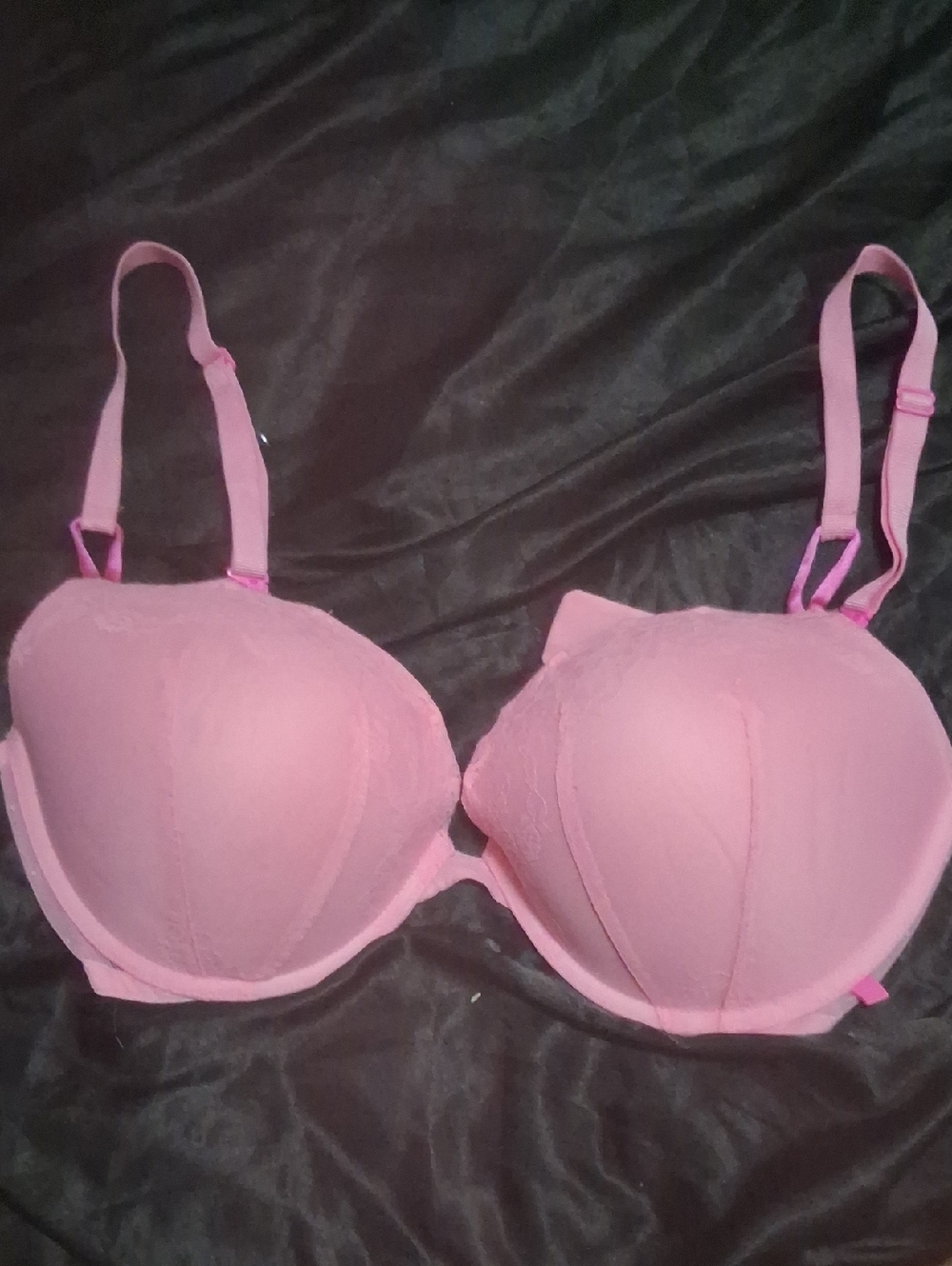 Victoria's Secret Pink Lace Push-Up Bra